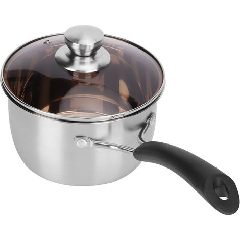 Pot à lait à poignée unique, marmite multifonctionnelle, casserole, casserole pour aliments pour bébés, poêle de cuisine (1/5)