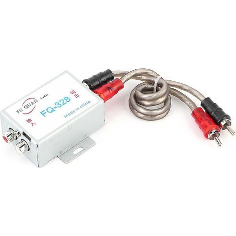 12V Autoradio-Audiofilter mit Rauschunterdrückung und hoher Leistung für Verstärkerlautsprecher