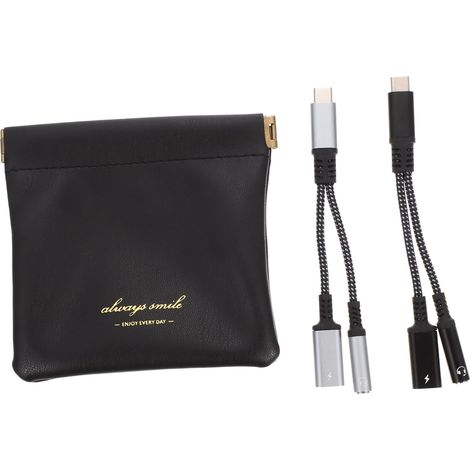 Adaptateur USB c vers Jack avec Chargeur Prise Écouteurs Type - c (1/5)