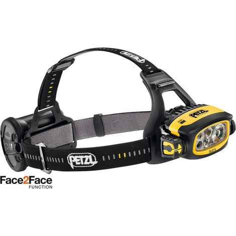 Petzl Duo S Stirnlampe Schwarz Gelb ultra-leistungsstark (1/5)