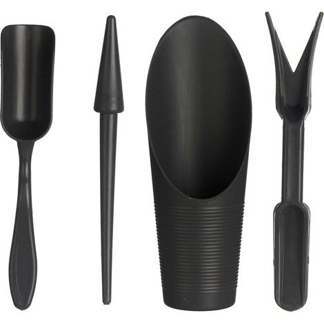 Ibergarden Gartenpflege-Set schwarz 3 Stück (1/5)