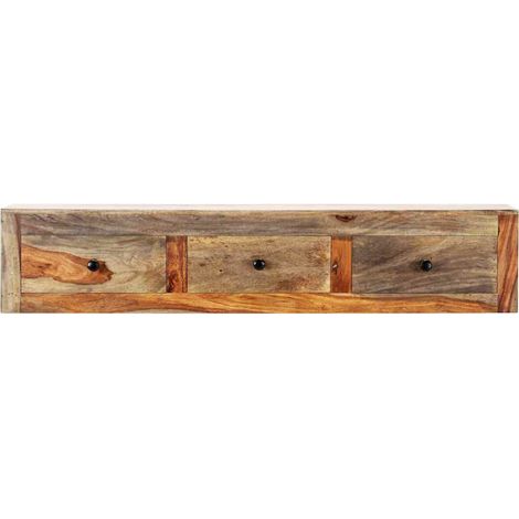 Maison Exclusive - Table console murale 100x25x20 cm Bois massif (1/5)