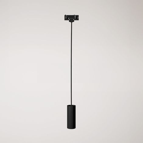 Creative Cables - Candeeiro suspenso com abajur Tub-E14 para calhas - lâmpada não incluída