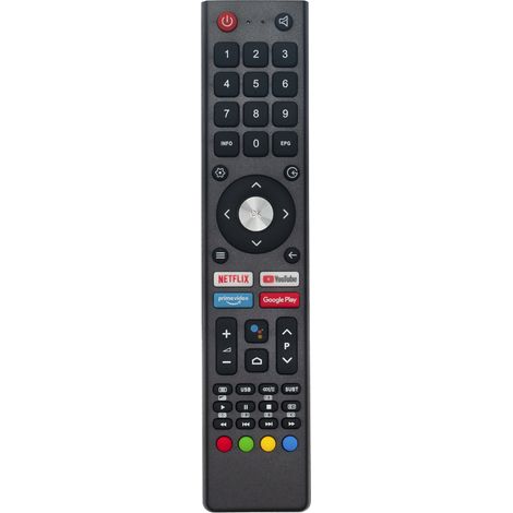 Télécommande équivalente SABA Changhong ChiQ GCBLTV02ADBBT pour Changhong ChiQ SABA Smart TV L32H7S SA40S67A9 L40H7A L50H7A U55IP7UHD U58H7A U65H7S