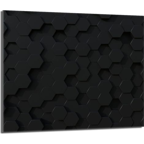 Glasschutzplatte für den Herd 60x52 Muster (1/5)