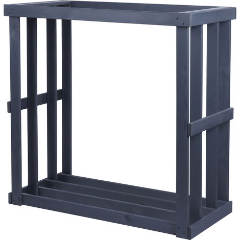Westmann Kaminholzregal Harald, anthrazit, 52 x 108 x 106 cm (T x B x H) (1/5)