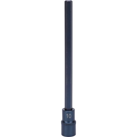 Embout hexagonal à douille en acier allié S2, outil de clé rapide pneumatique/électrique, quincaillerie antirouille H10 (1/5)