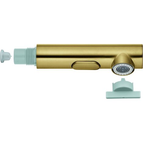 Grohe Spülbrause für Essence, Concetto und Minta Spültischbatterien, Cool Sunrise gebürstet, 46926GN0 (1/2)