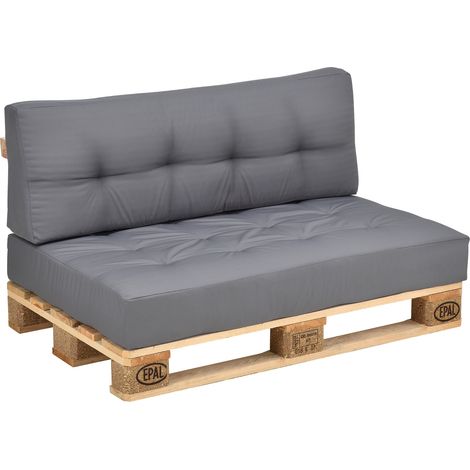 Lit simple gris 90 x 200 cm rembourré, coffre hydraulique de rangement, sans tête‑de‑lit, sans matelas (1/5)