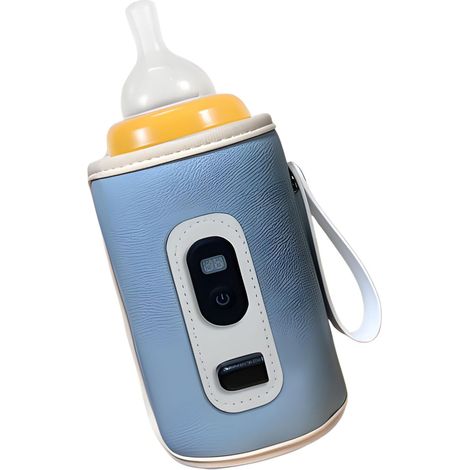 Chauffe-biberon USB alimenté par USB avec affichage numérique avec thermorégulation précise pour tremper la piscine Go Feeding Chauffe-biberon USB (1/5)