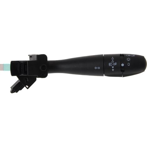 Indicador Interruptor de Señal de Coche, Negro, Botón Pulsador, Rotativo, 4 Posiciones, 1 Vía, Normalmente Abierto, Cable Flexible, Control Remoto, 5E+2 Watts, Montaje en Panel, 1 Unidad (1/5)