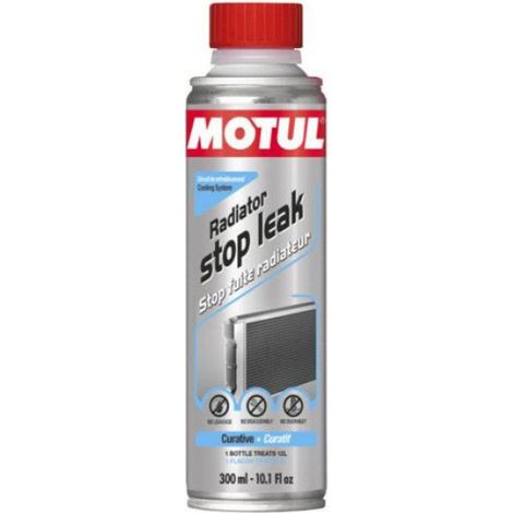 Additif étanchéité circuit refroidissement - Pour systèmes liquides fermés - Compatible tous liquides antigel - Usage curatif et préventif - 300 ml