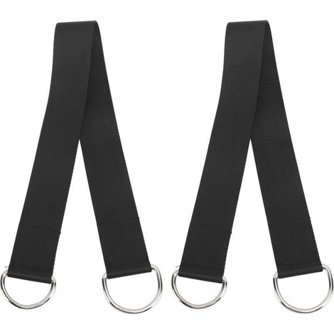 Sangles de suspension pour balançoire d'arbre, 2 pièces, polyvalentes, haute résistance, poids en Nylon sûr pour la maison et l'extérieur (1/5)