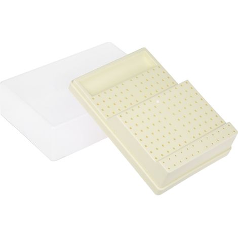 Porte-forets dentaires, support de fraises dentaires, organisateur, présentoir, couvercle transparent, accessoire dentaire en plastique, 168 trous (1/2)