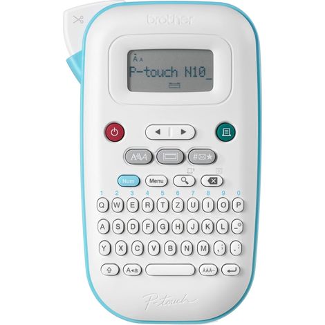 Cargador + Pilas Recargables Brother PT-N10 PORTABLE MODEL Monocromo