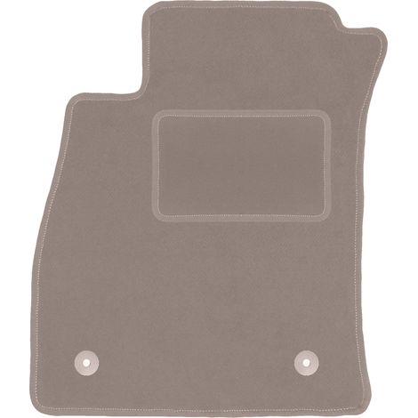 Alfombrilla beige para el conductor del Nissan Juke F15 crossover (2010-2017)