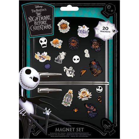 Disney The Nightmare Before Christmas Set Di Magneti Colourful Shadows