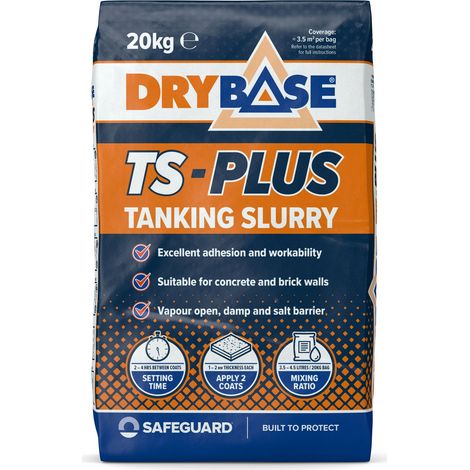 Drybase TS-Plus Tanking Slurry 20kg (1/3)
