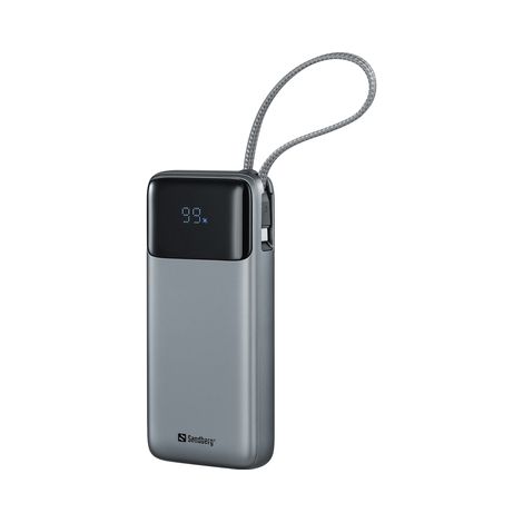 Power Bank Sandberg 20000 mAh LiPo Nero/Grigio 421-29 (1/5)