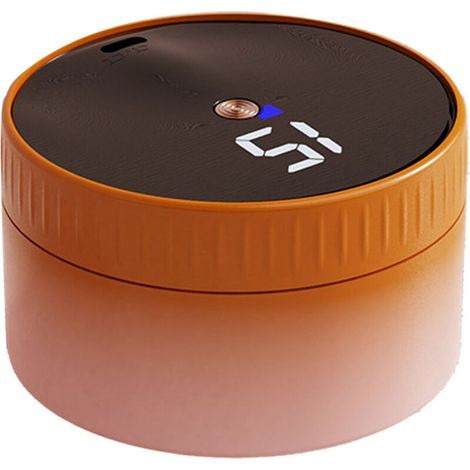 Appareil de Gua Sha à Vide Électrique 99 Vitesses avec Fonction Chaleur Pression Négative Dégradé Orange (1/5)