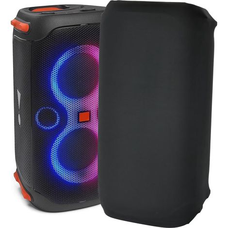 Housse de protection anti-poussière pour enceinte portable JBL PartyBox 110 - Housse en Lycra avec élastique (1/5)
