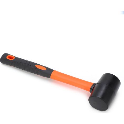 Maillet en plastique avec manche bicolore pour la pose de planchers de menuiserie (1/5)
