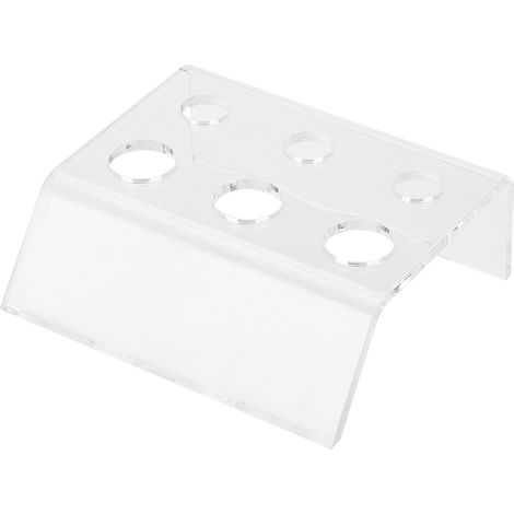 Support de coupelle acrylique arqué pour tatouage, maquillage permanent, microblading, encrier et porte-pigment (1/5)