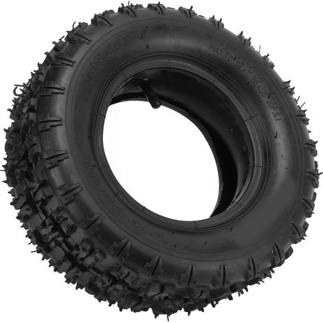 Pneus intérieurs et extérieurs 13x5,00-6 avec tige de valve droite épaissie tondeuse à gazon chasse-neige. (1/5)