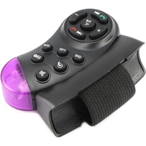 Bouton de Commande Universel Multifonction pour autoradio MP5 pour Volant de Voiture Télécommande sans Fil-Ywey (1/3)