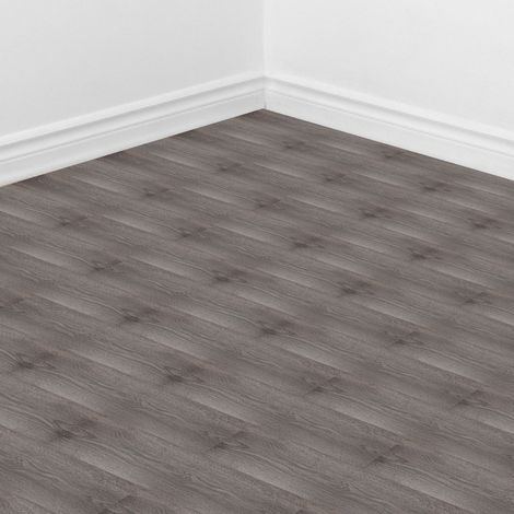 Randaco Pavimento in PVC/moquette per interni/pavimento vinilico antisdrucciolo (Rovere notte, ca.5m²)