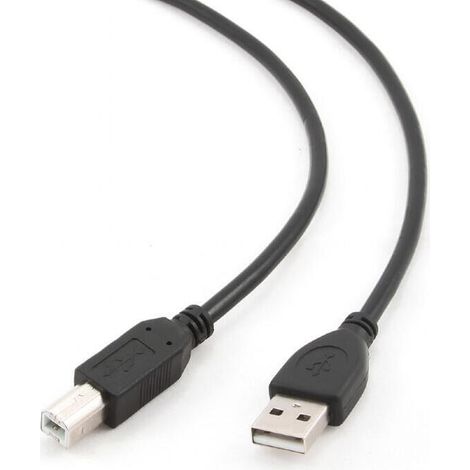 Gembird CCP-USB2-AMBM-1M cable USB USB 2.0 USB A USB B Negro (1/3)