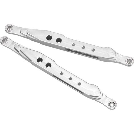 Bras De Suspension Inférieur Arrière En Alliage D'aluminium Pour Voiture Rc VrX Rh1043 Rh1045 - Pièce De Rechange Argentée - Lot De 1 (1/5)