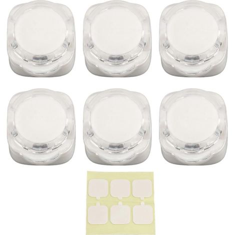 6-teiliges magnetisches Kabelorganizer-Set mit 7,5-mm-Schlitz, Ladekabelclip-Halterung, Kabelaufbewahrung für den Schreibtisch – spurlos verschwindend