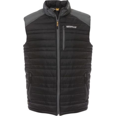 Gilet de travail matelassé CATERPILLAR Defender 1320012 - Noir - 2XL