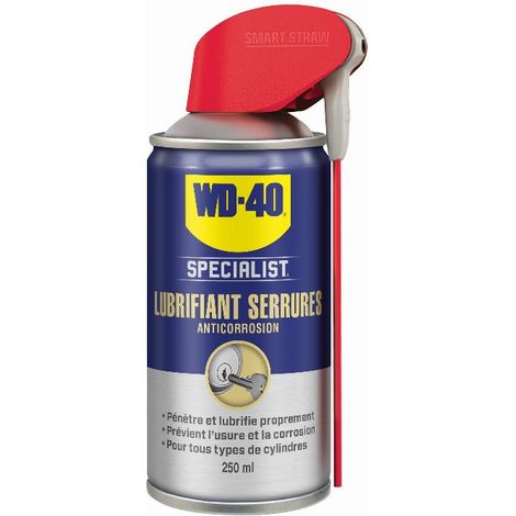 Lubrificante per serrature anti-corrosione spray da 250 ml - Wd40