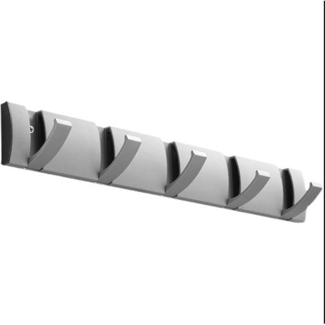 Soporte de pared con 5 ganchos plegables (1/3)