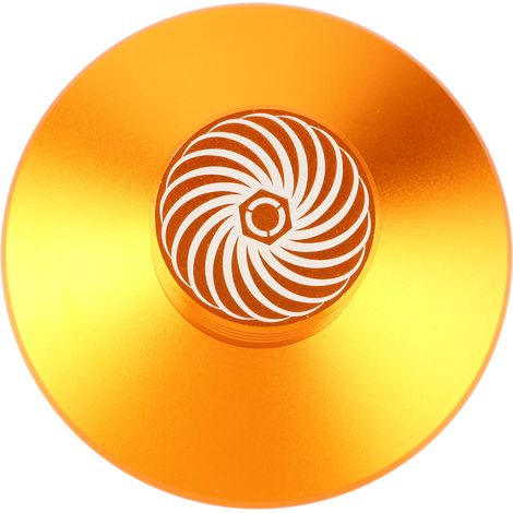 Disque Vinyl Stabilisateur Pince Aluminium Doré pour Platine Tourne-disque (1/5)