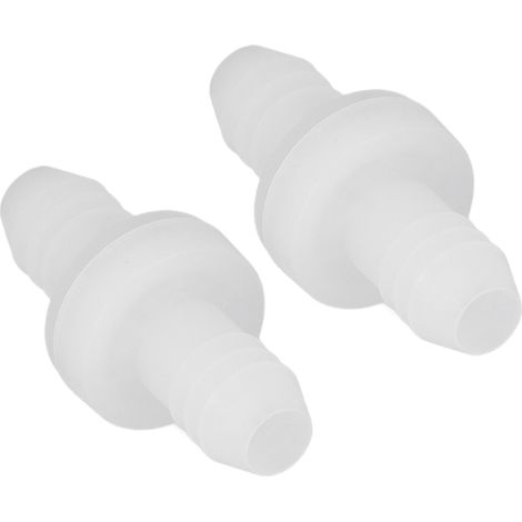 2-teiliges 3/8 Zoll (10 mm) Kunststoff-Rückschlagventil für Wasser, Luft, Kompressoren, Pumpen, Aquarien, Kraftstoffe, Gase und Flüssigkeiten CDDV6 (1/5)