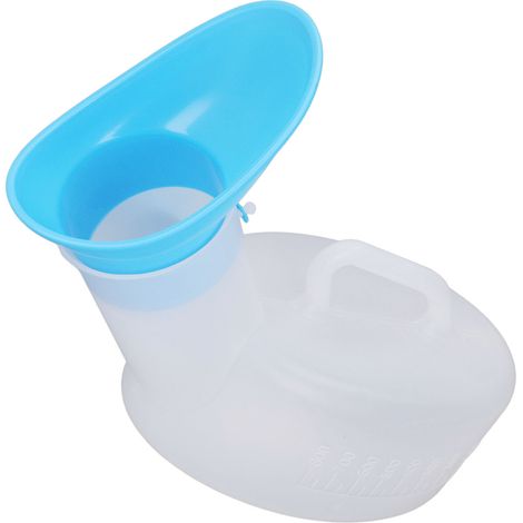 Bouteille urinaire anti-fuite grande capacité 800 ml, portable, pour homme et femme, idéale pour les voyages et l'hôpital. Convient aux femmes. (1/5)