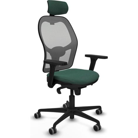 piqueras-y-crespo Jorquera sedia da ufficio verde confortevole