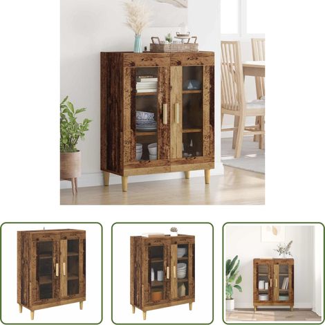 vidaXL Altholz - Sideboard Altholz 69,5 x 34 x 90 cm Holzwerkstoff (1/5)