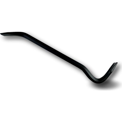 Kibros – Pied de biche fer forgé 40 cm – Griffes étroites et pied recourbé – Pour arracher clous et ouvrir caisses en bois (1/5)