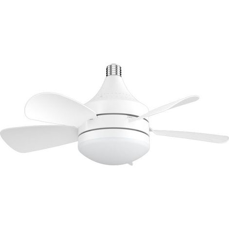Plafonnier LED avec télécommande, ventilateur à intensité variable, lampe de base pour cuisine, chambre et salon, 50W (1/4)