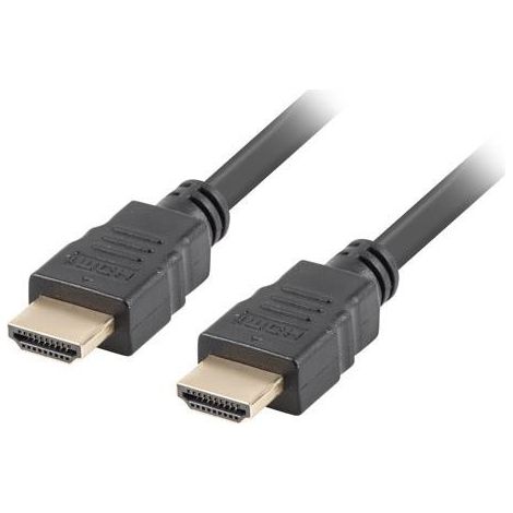 CABLE HDMI LANBERG MACHO/MACHO V1.4 ALTA VELOCIDAD 1.8M NEGRO (1/2)