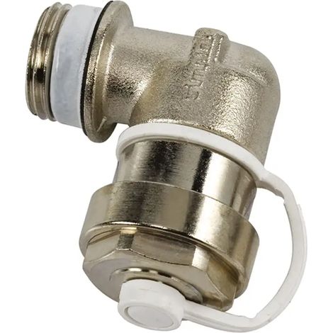 Flamco Tapón de llenado y vaciado EXCL. Eck G1/2a x G3/4 Conexión de manguera, MS vern., F10629