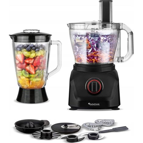 Multifunktionsmixer, Küchenmaschine, Mixer, Blender, Reibe, 3 l