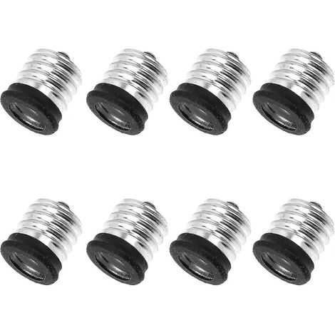 Adaptateur pour lampe LED - 8 pièces, adaptateur de douille, accessoire pour douille (E17 vers E14) (1/5)