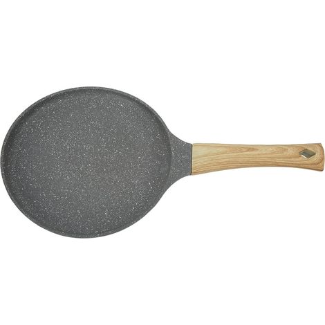 Poêle à Crêpes 20 cm, Crêpière avec Revêtement Antiadhésif poignée en bakélite Tous Feux dont Induction (1/5)