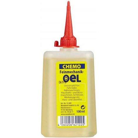 Burette - Huile Lubrifiante 100 ml - Pour Machines À Coudre Serrures Charnières - 1 Pièce (1/2)