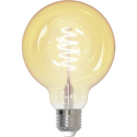 LED E27 Smart Led "LED-Leuchtmittel E27 G95" aus Glas von LUUMR
